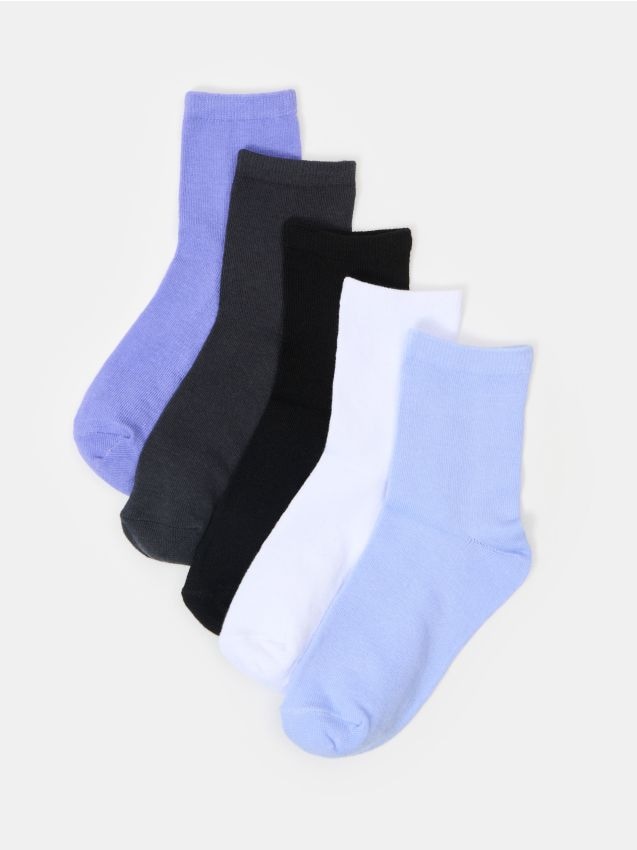 Sinsay - Set de 5 perechi de șosete - multicolor