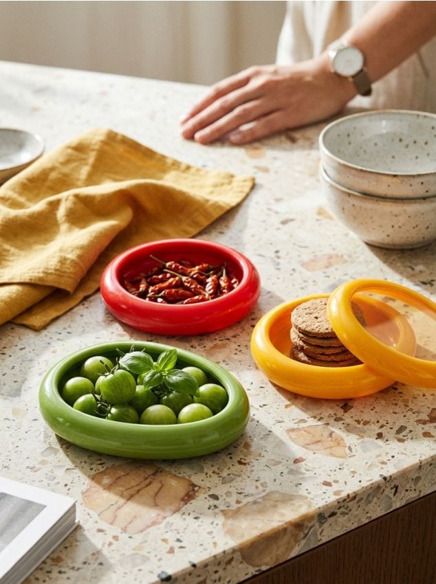 Sinsay - Set de 3 recipiente - multicolor