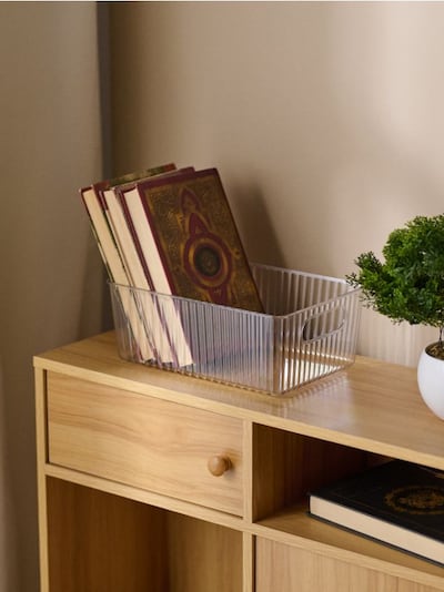 Průhledná úložná krabice