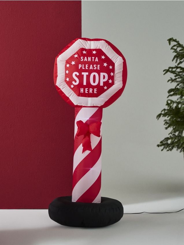 Sinsay - Nafukovacia vianočná dekorácia s LED svetlami - viacfarebná