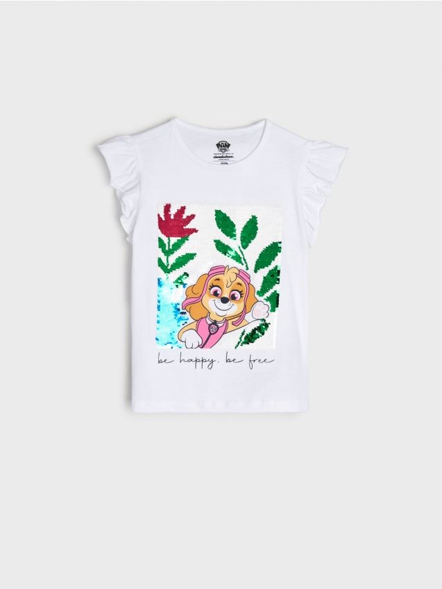 Sinsay - Koszulka Psi Patrol - biały