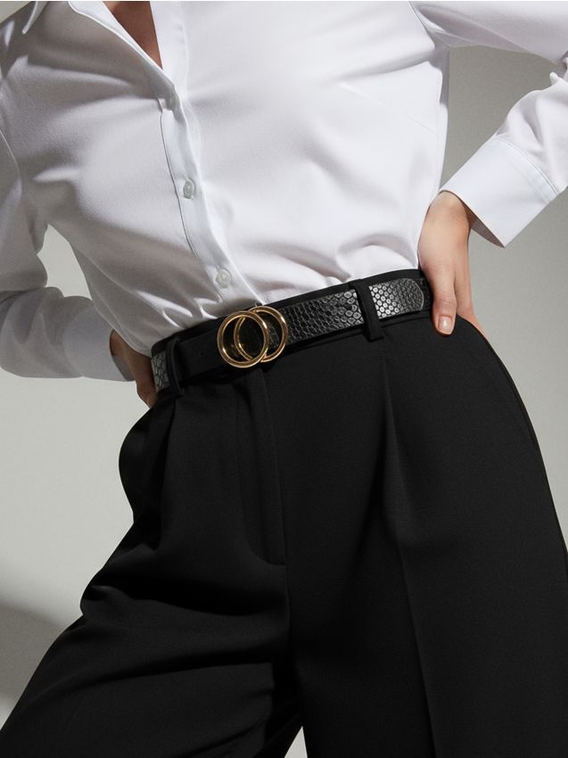 Sinsay - Opasok - čierna