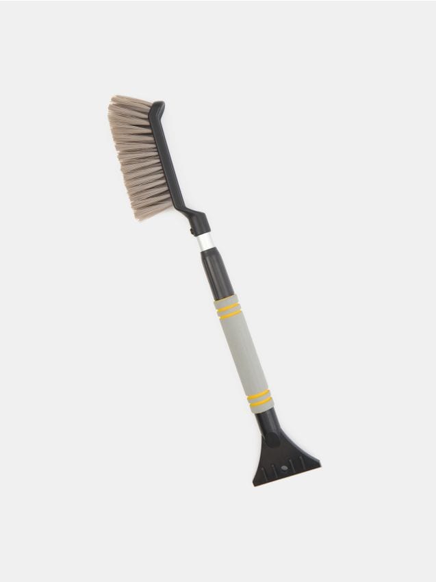 Sinsay - Autosklo škrabka s kefou - svetlošedá