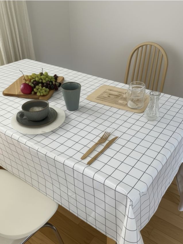 Sinsay - Plastový obrus - biela