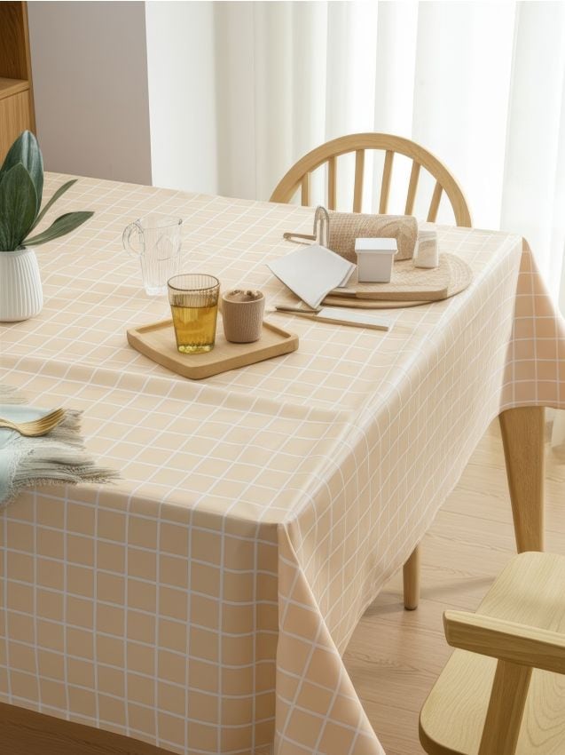 Sinsay - Plastový obrus - svetlooranžová