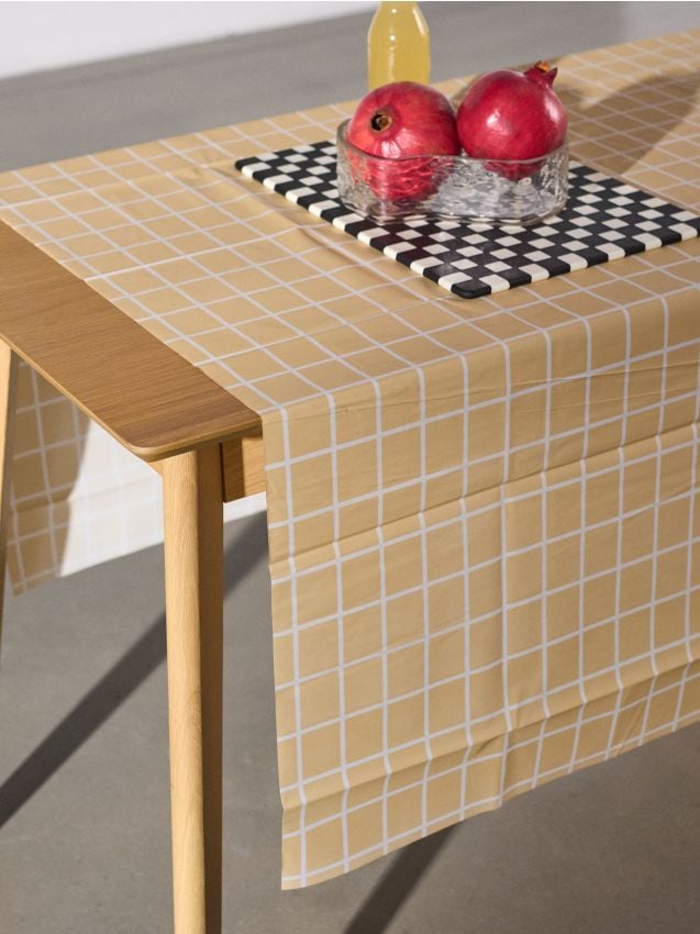 Sinsay - Plastový obrus - svetlooranžová