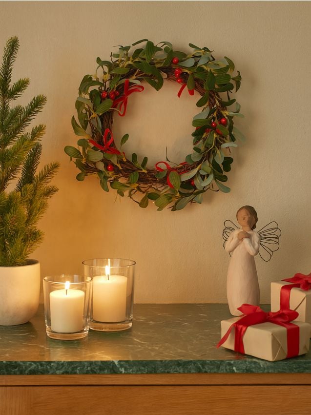 Sinsay - Dekoratívny vianočný veniec - viacfarebná
