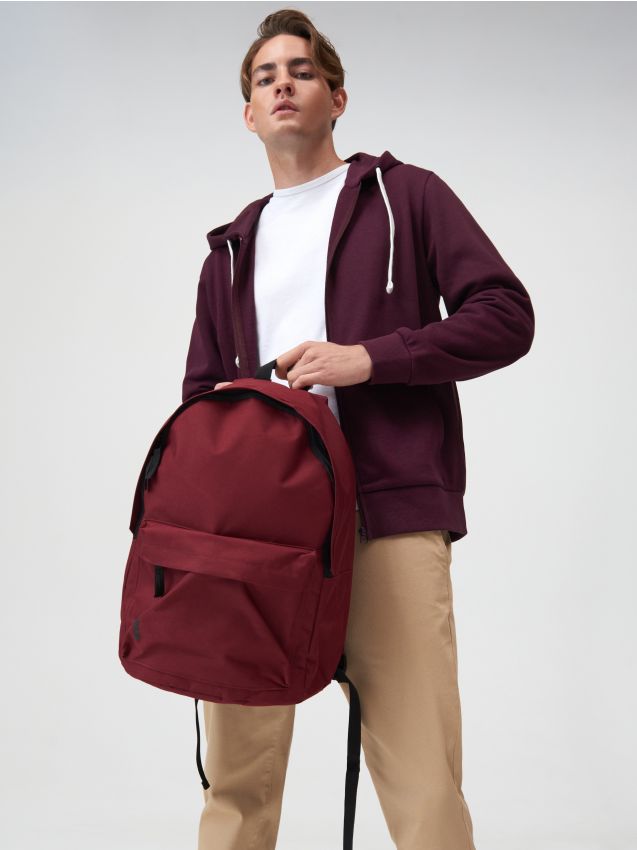 Backpack Color maroon - SINSAY - 3309F-83X