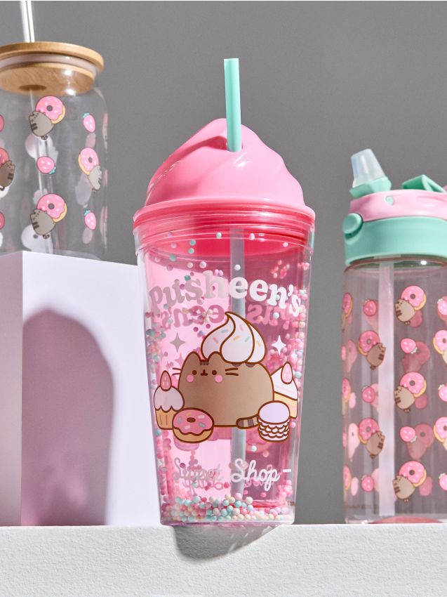 Sinsay - Cană reutilizabilă, cu pai Pusheen the Cat - multicolor