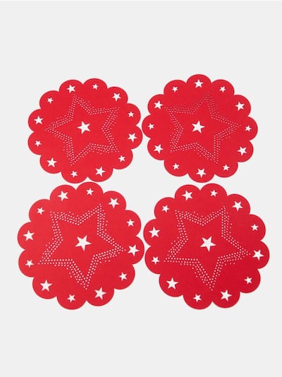 Prostírání na stůl s vánočním motivem 4 pack