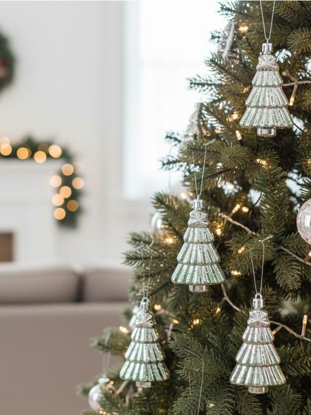 Sinsay - Balenie 3 vianočných ozdôb - bledozelená