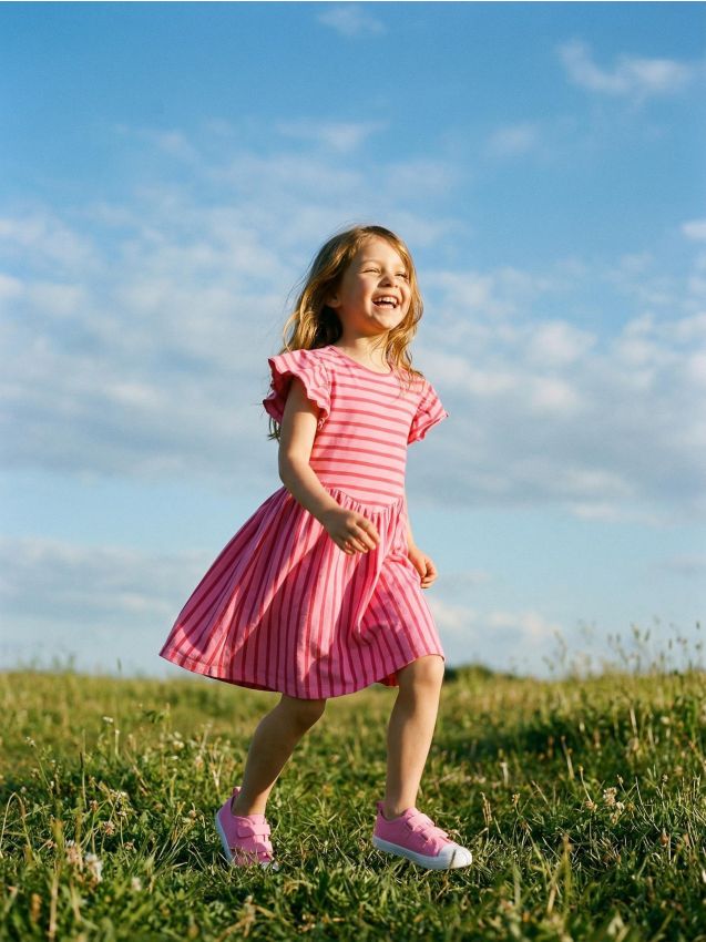 Sinsay - Rochie sport din bumbac - multicolor