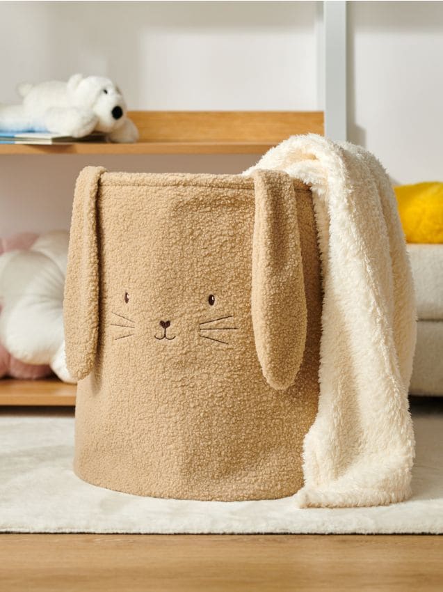 Sinsay - Coș pentru depozitare - galben-pal