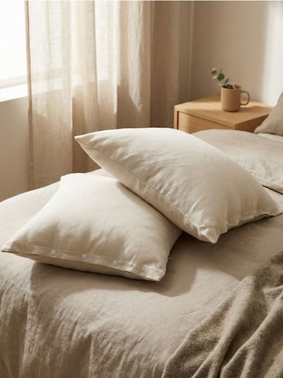 Sada saténových povlaků na polštáře 2 pack