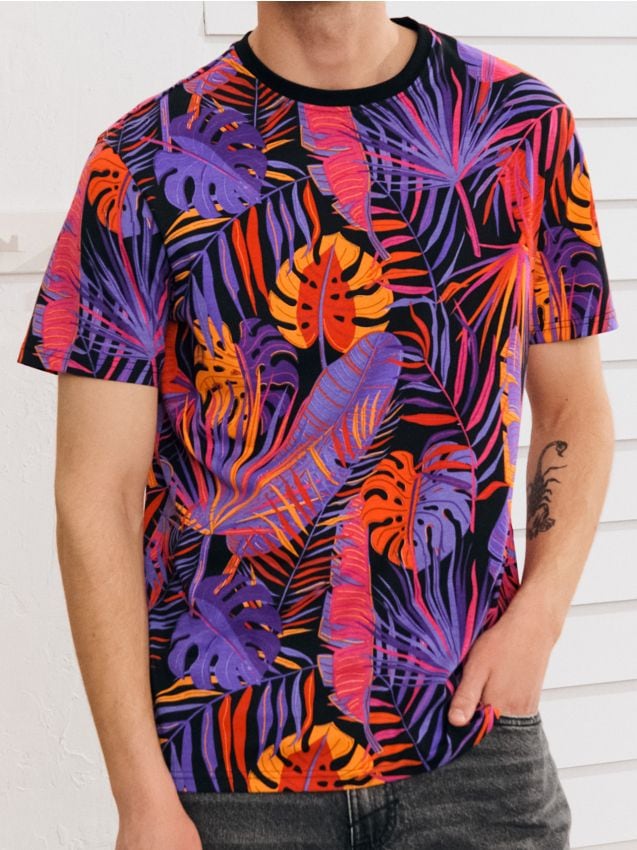 Sinsay - Tricou - negru