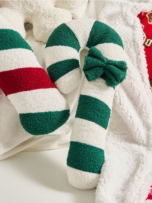 Sinsay - Dekoračný vankúš v tvare cukrovej trstiny - zelená