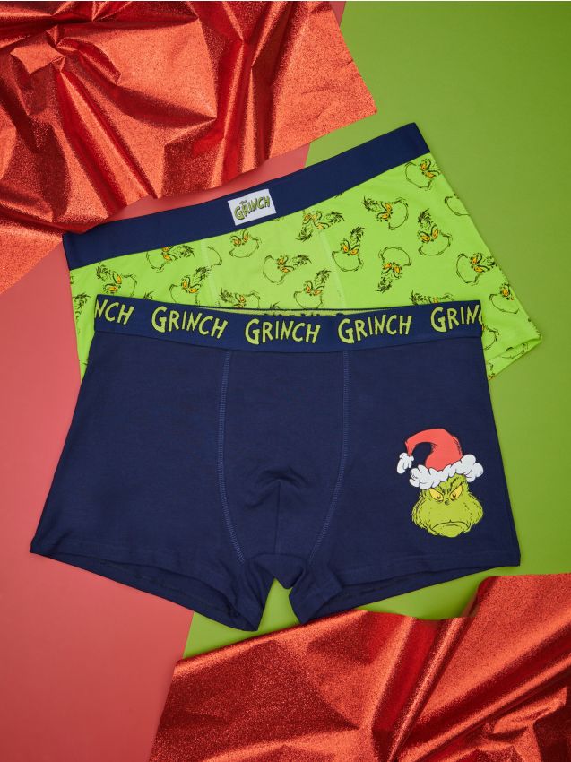 Komplet od 2 para bokserica Grinch - SINSAY