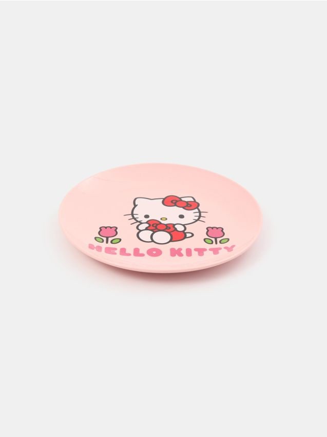 Sinsay - Talerz z nadrukiem Hello Kitty - wielobarwny