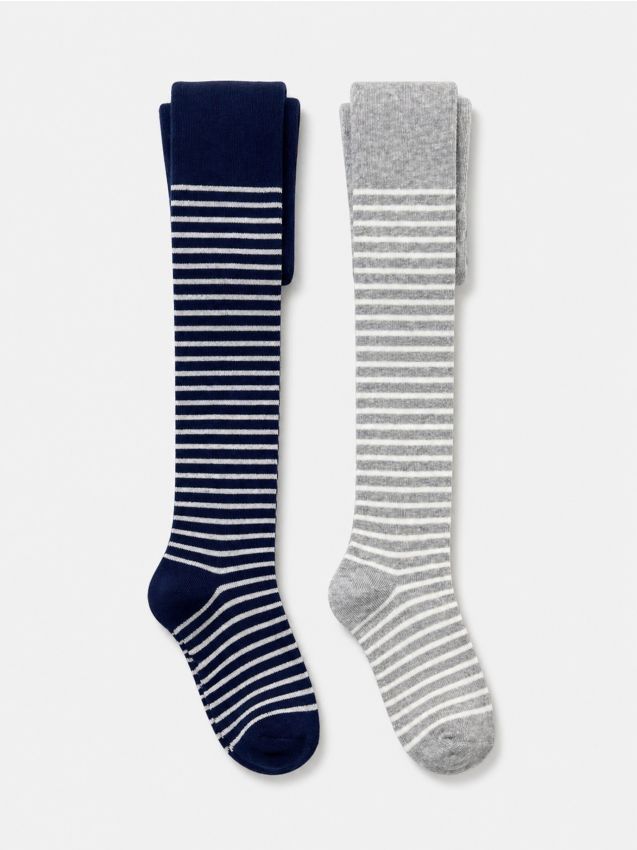 Sinsay - Colanți Din Bumbac 2 Bucăți - multicolor