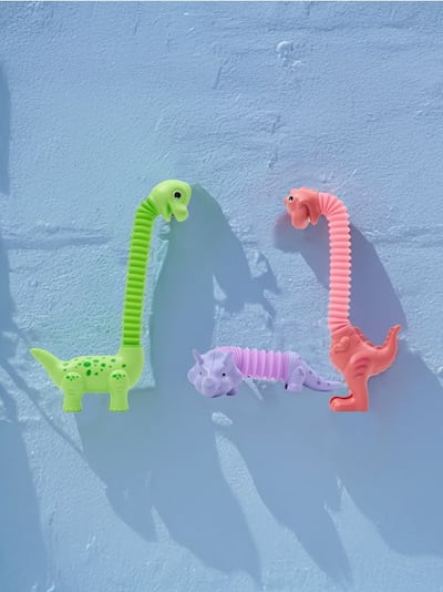 Набір розтягуваних динозаврів, 3 pack
