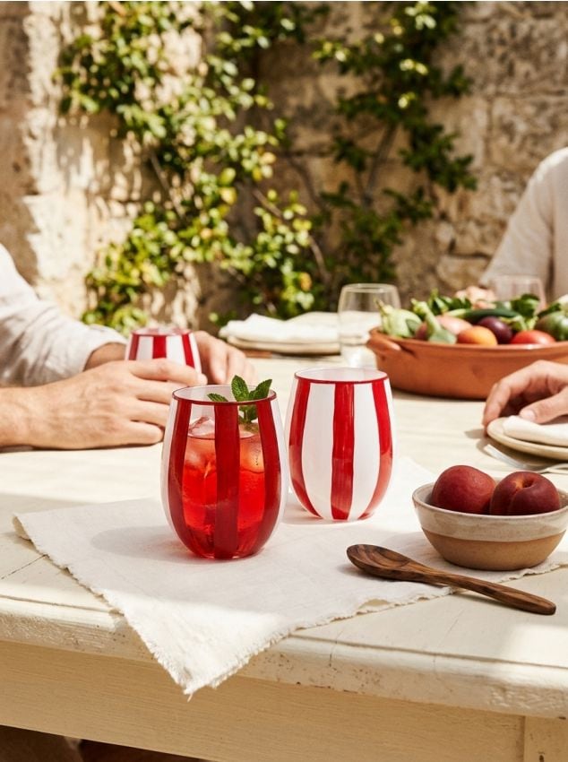 Sinsay - Set de 2 pahare - roșu