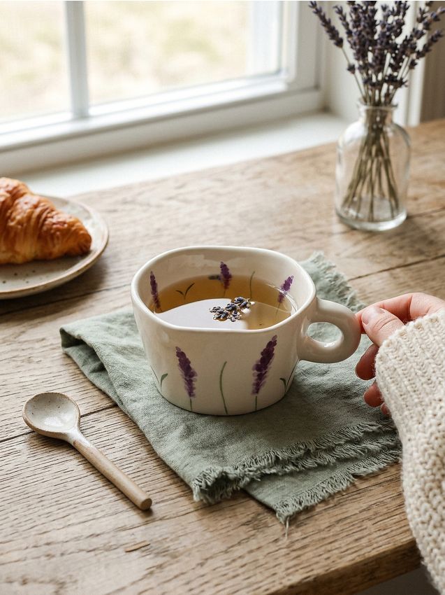 Sinsay - Cana cu inscriptie - mov