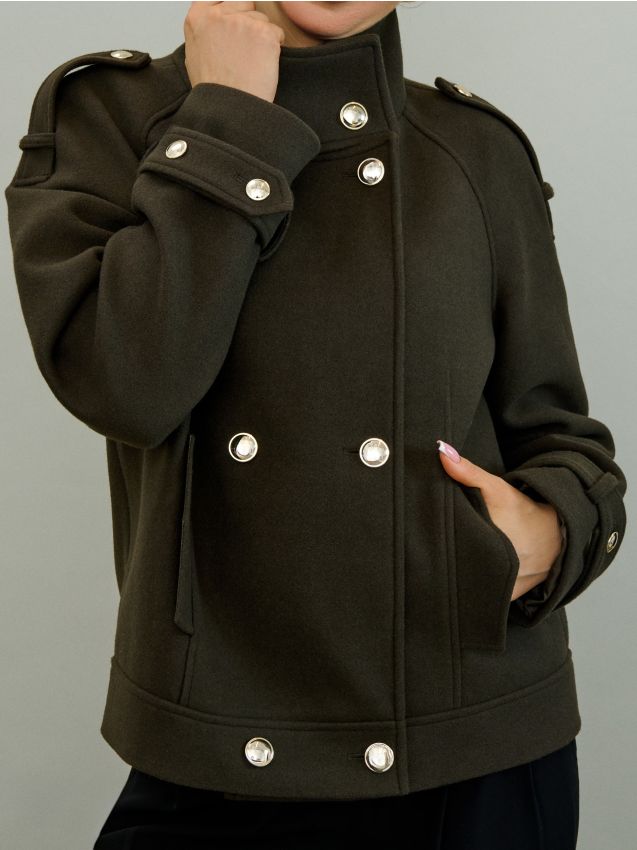 Sinsay - Geacă - maro-închis