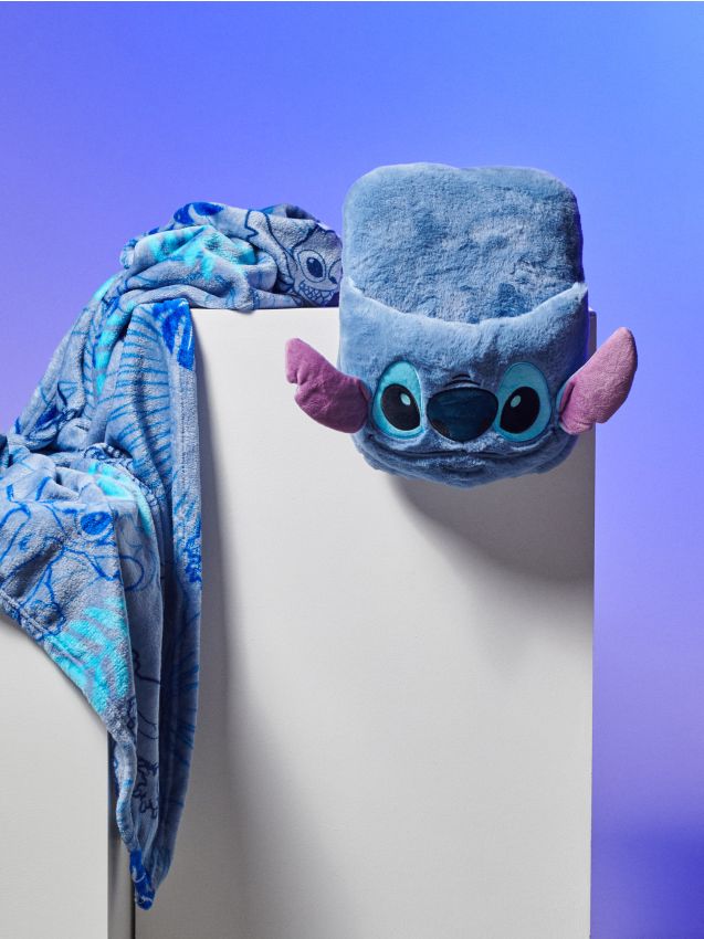 Sinsay - Deka a ohrievač nôh Stitch - svetlomodrá