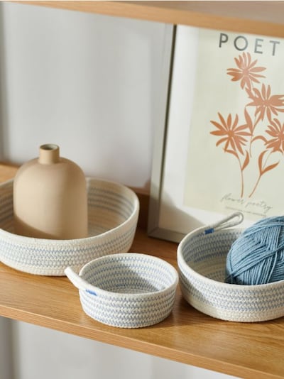 Cesto portaoggetti 3 pack