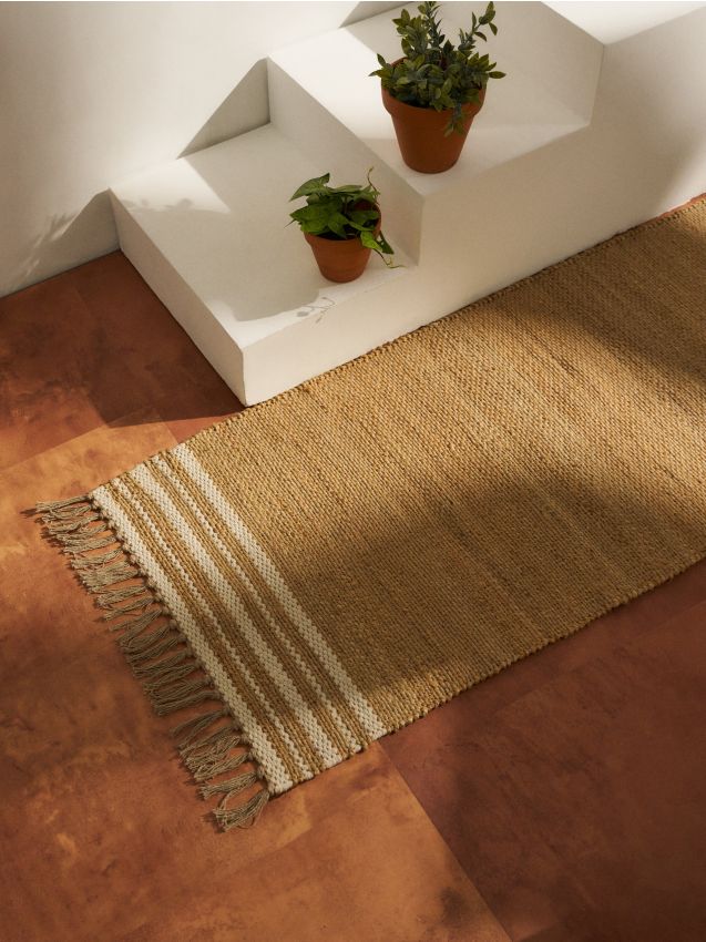 Sinsay - Preș cu franjuri - bej