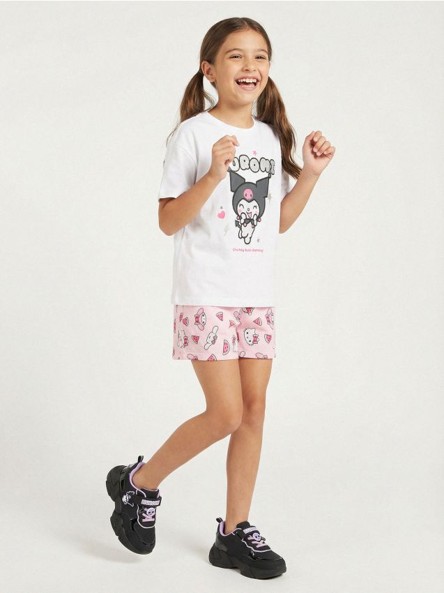 Sinsay - Sneakers cu închidere velcro Kuromi - negru