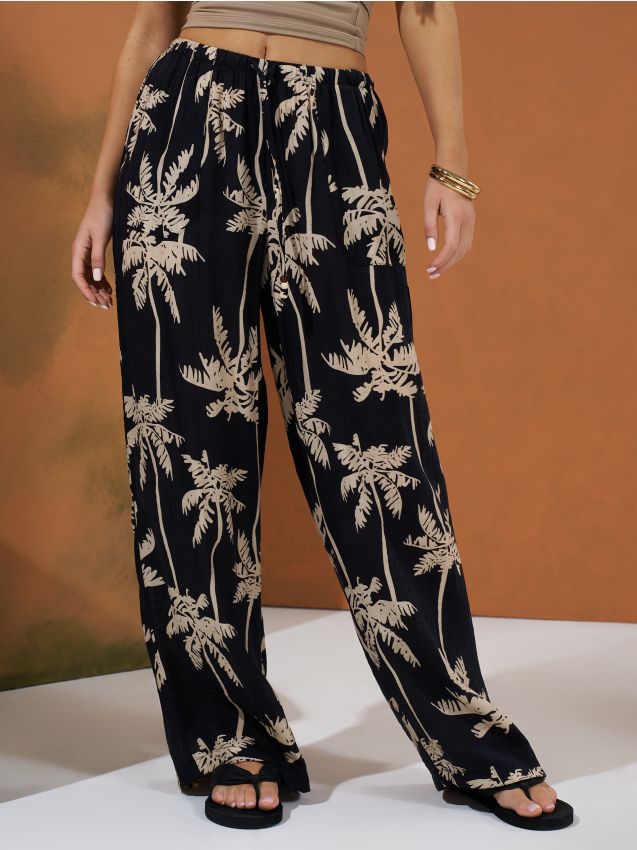 Pantaloni cu viscoz - SINSAY