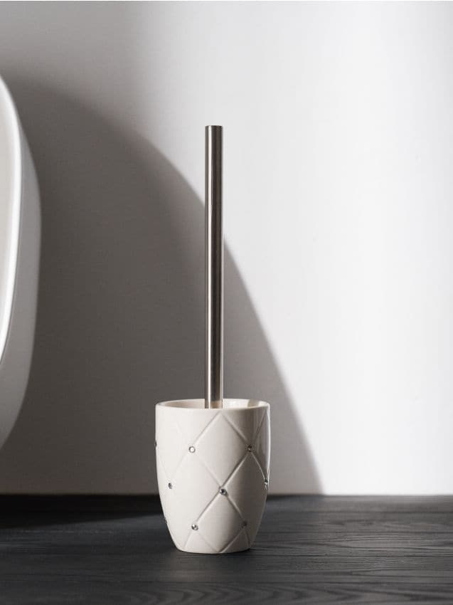 Sinsay - Perie de toaletă - alb