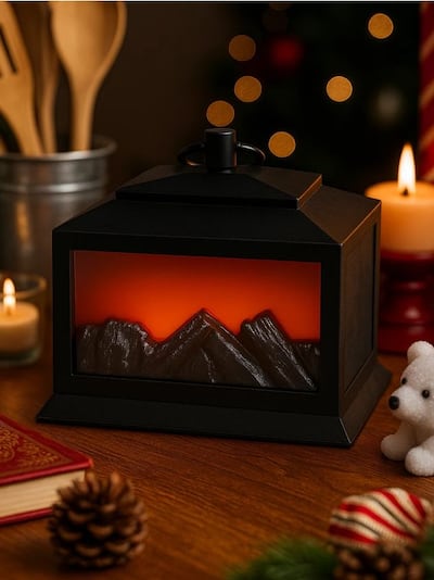 LED-лампа у формі каміна