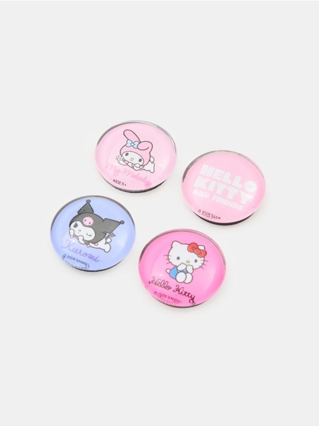 Sinsay - Magneți Hello Kitty 4 pack - multicolor