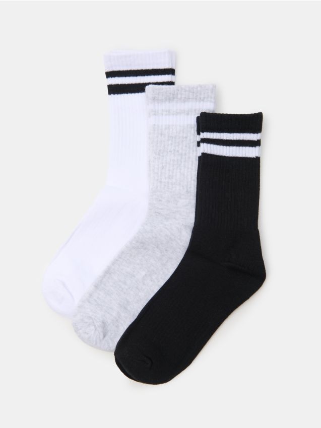 Sinsay - Șosete 3 bucăți - multicolor