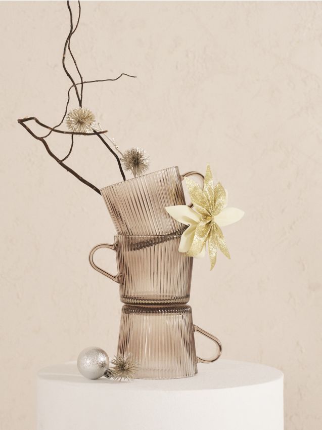 Sinsay - Súprava 4 šálok - béžová