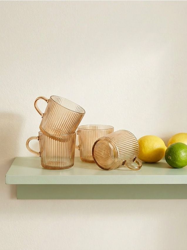 Sinsay - Set de 4 căni - bej