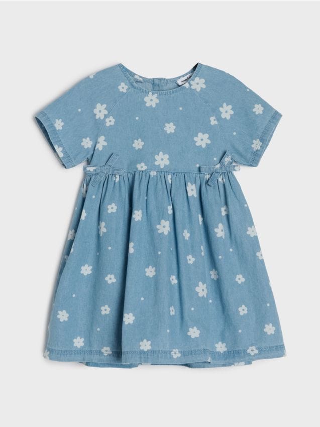 Sinsay - Rochie din denim - albastru