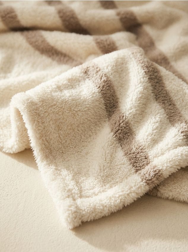 Sinsay - Păturică pentru copii - crem