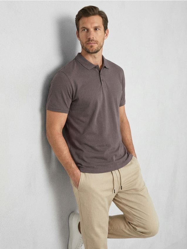 Sinsay - Bawełniane polo - Inny