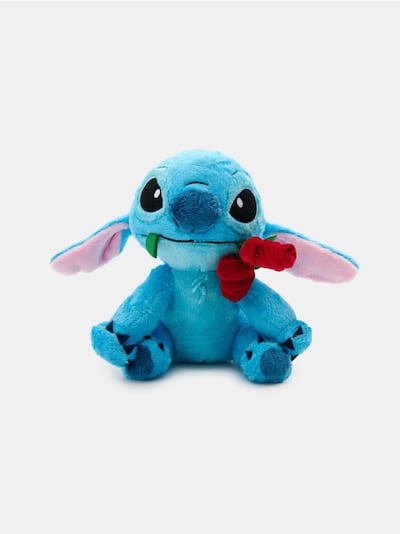 Плюшевий Stitch з трояндою