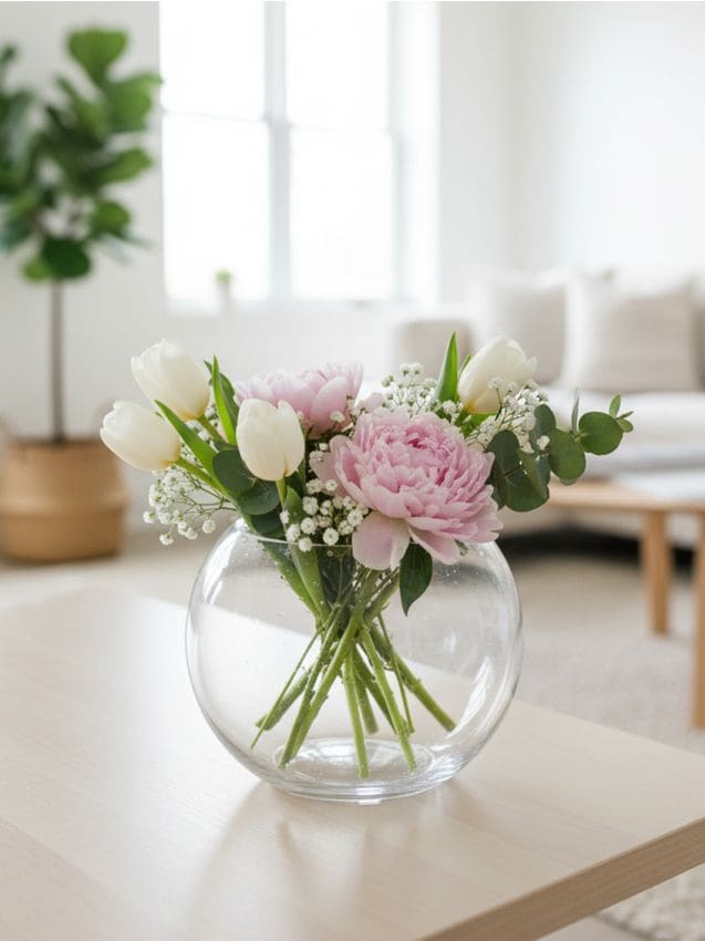 Sinsay - Vază din sticlă - clear