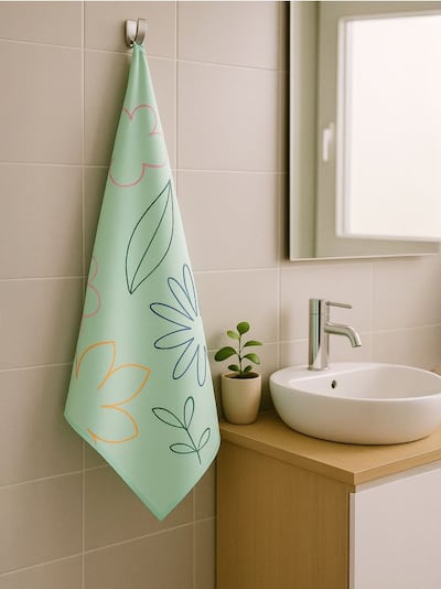 Швидковисихаючий рушник з мікрофібри