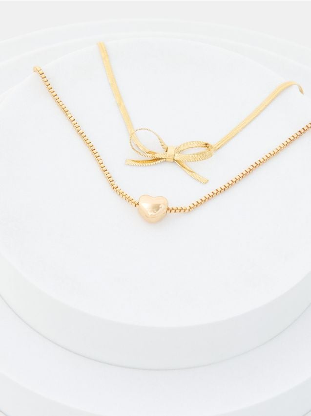 Sinsay - Súprava 2 náramkov - zlatá