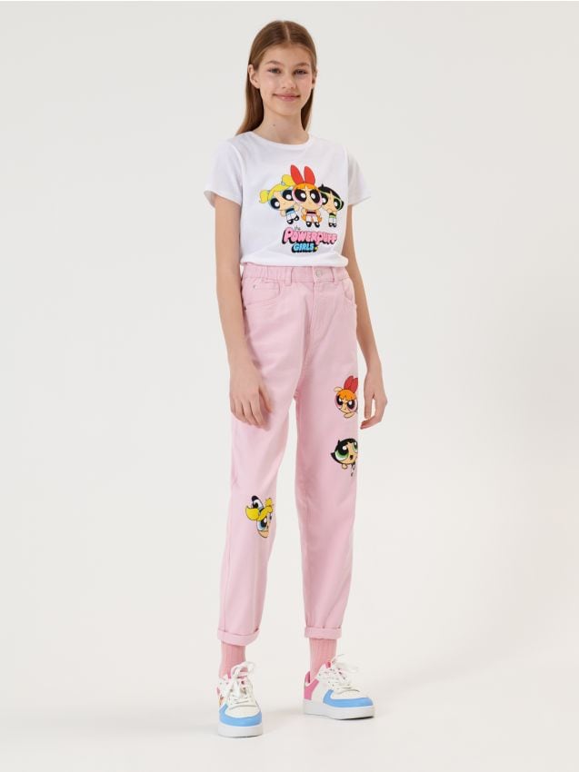 The Powerpuff Girls Stripe Pajama Pants