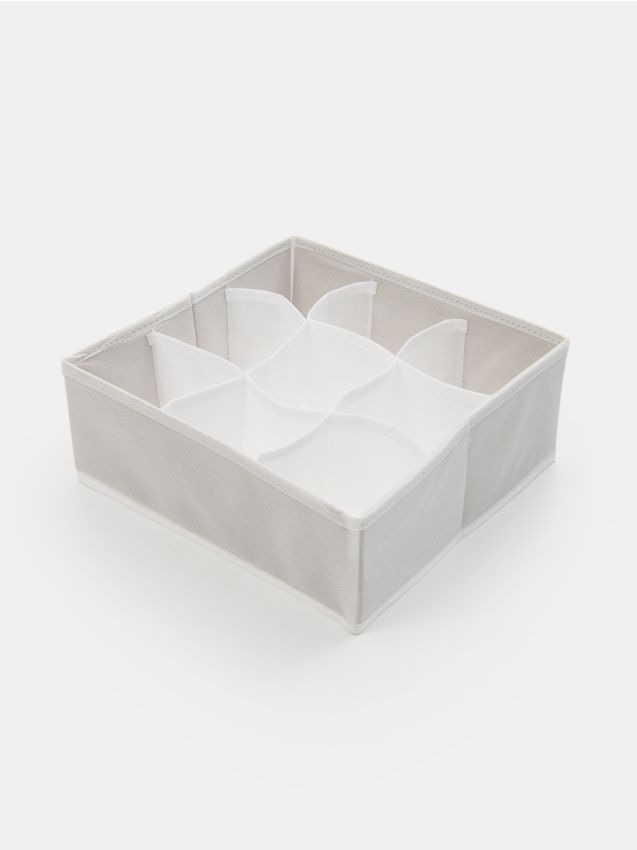 Sinsay - Organizator pentru dulap cu compartimente - alb