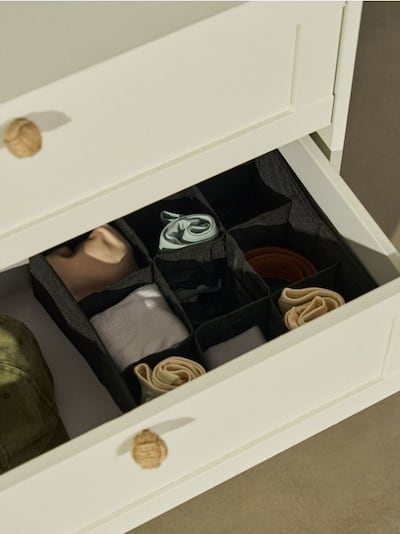 Органайзер для шафи з перегородками