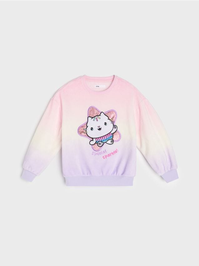 Sinsay - Crewneck majica Gabby's Dollhouse