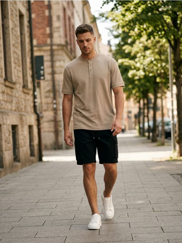 Sinsay - Bawełniana koszulka polo - Inny